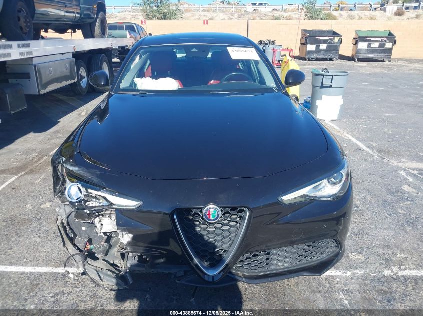 2017 Alfa Romeo Giulia Ti Rwd VIN: ZARFAECN5H7538200 Lot: 43885674