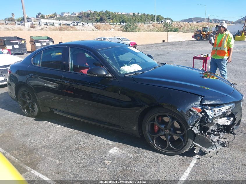 2017 Alfa Romeo Giulia Ti Rwd VIN: ZARFAECN5H7538200 Lot: 43885674