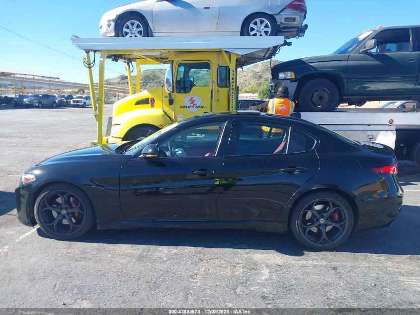 2017 Alfa Romeo Giulia Ti Rwd VIN: ZARFAECN5H7538200 Lot: 43885674