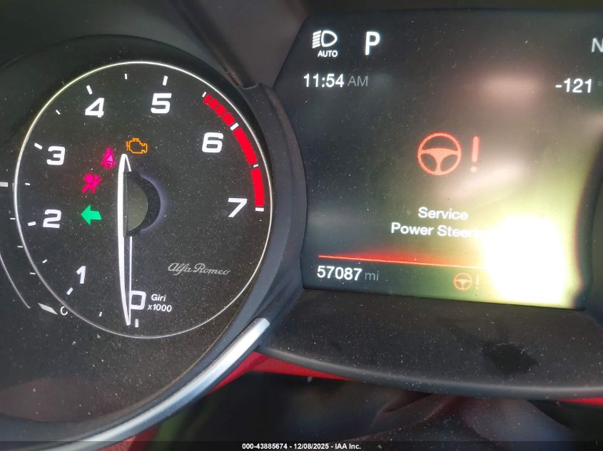2017 Alfa Romeo Giulia Ti Rwd VIN: ZARFAECN5H7538200 Lot: 43885674