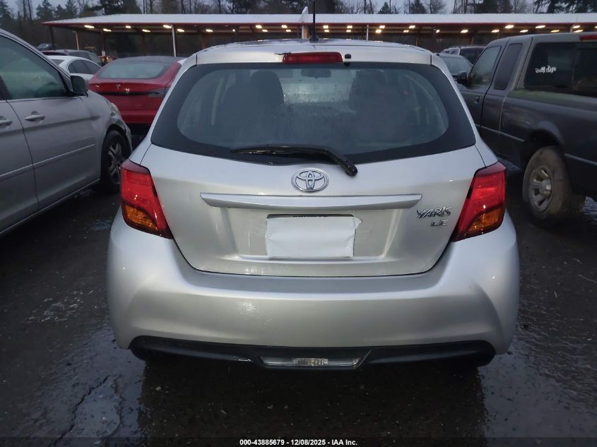 2016 Toyota Yaris Le VIN: VNKKTUD39GA062715 Lot: 43885679