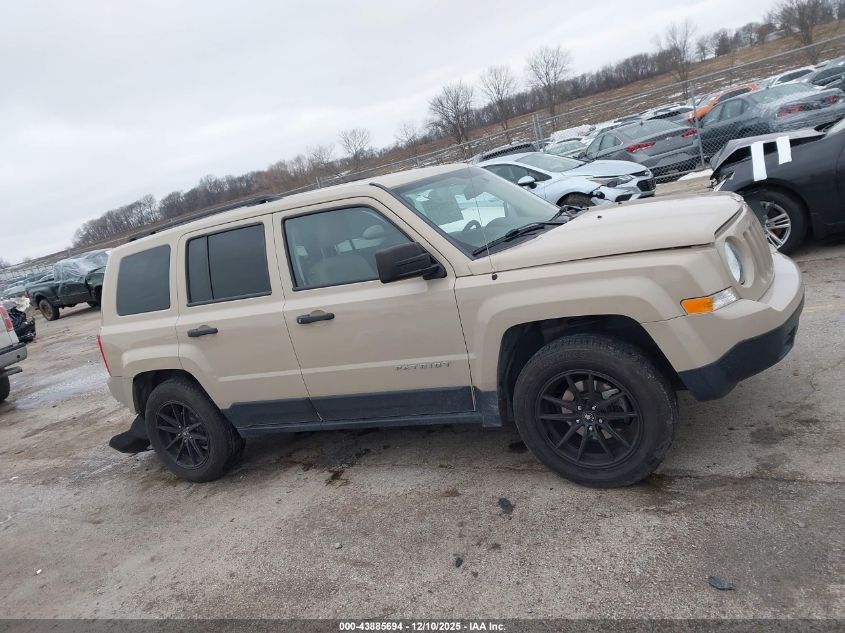 2017 Jeep Patriot Sport 4X4 VIN: 1C4NJRBB7HD170575 Lot: 43885694