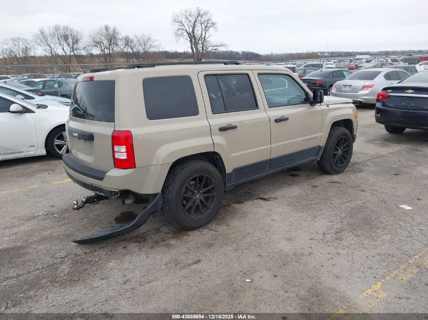 2017 Jeep Patriot Sport 4X4 VIN: 1C4NJRBB7HD170575 Lot: 43885694