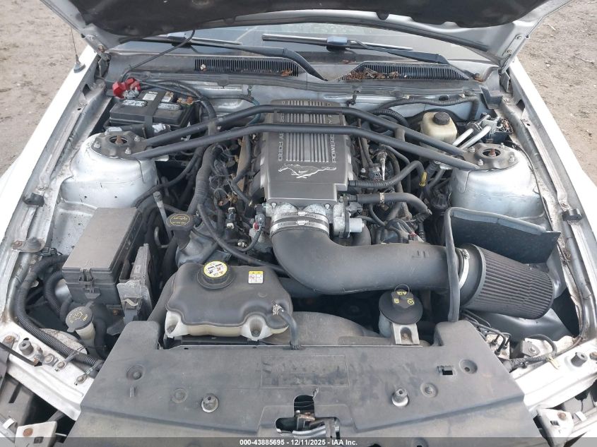 2008 Ford Mustang Gt Deluxe/Gt Premium VIN: 1ZVHT82H185156202 Lot: 43885695