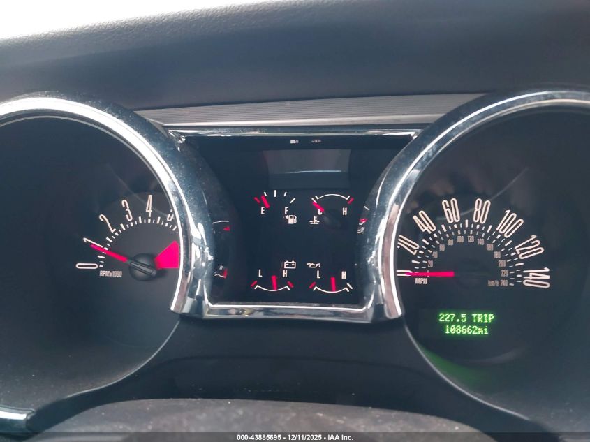 2008 Ford Mustang Gt Deluxe/Gt Premium VIN: 1ZVHT82H185156202 Lot: 43885695