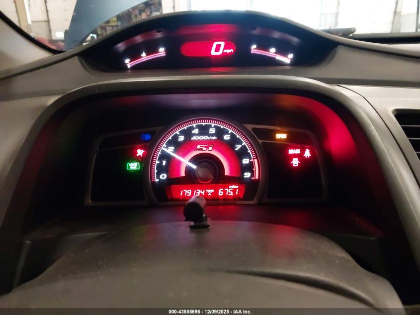 2010 Honda Civic Si VIN: 2HGFG2A56AH700227 Lot: 43885696