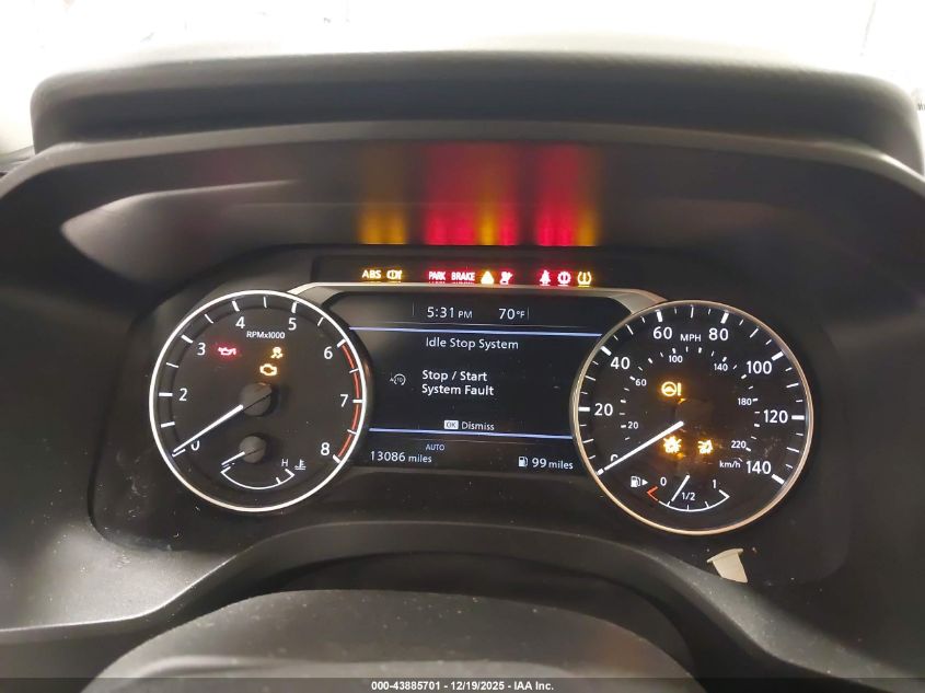 2025 Nissan Rogue S Intelligent Awd VIN: 5N1BT3AB3SC785239 Lot: 43885701