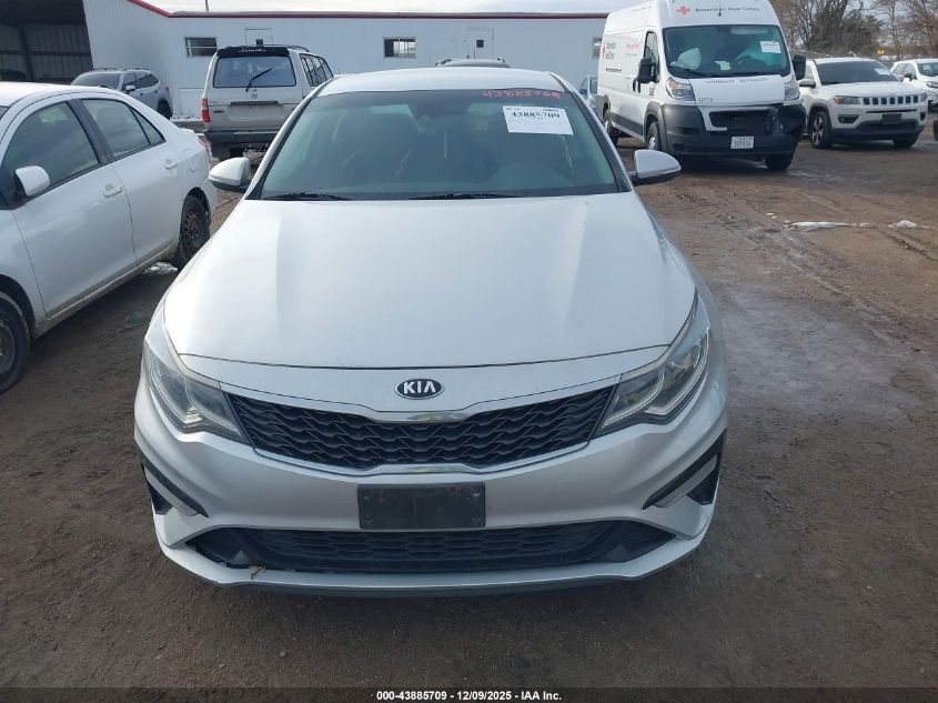 2019 Kia Optima Lx VIN: 5XXGT4L33KG354096 Lot: 43885709