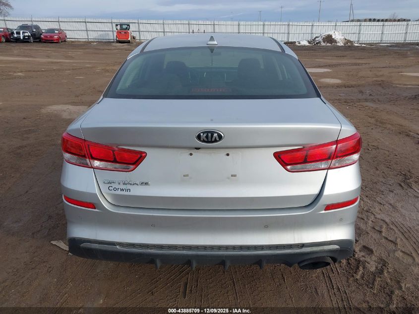 2019 Kia Optima Lx VIN: 5XXGT4L33KG354096 Lot: 43885709