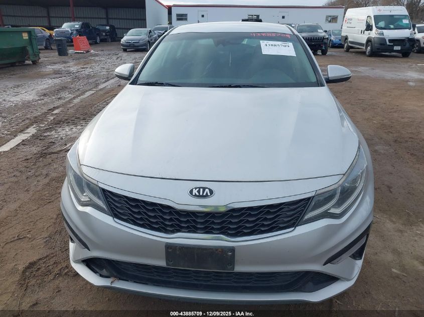 2019 Kia Optima Lx VIN: 5XXGT4L33KG354096 Lot: 43885709