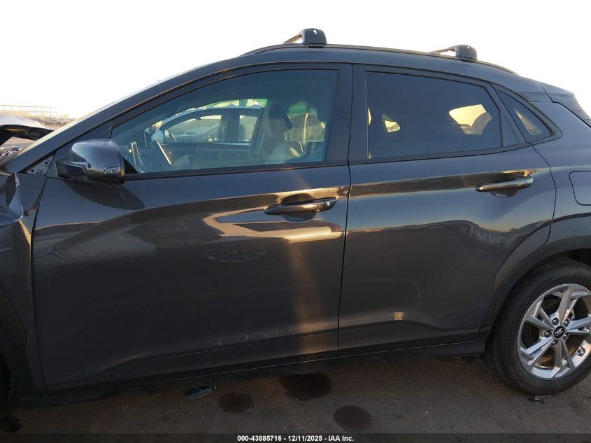 2023 Hyundai Kona Sel VIN: KM8K62AB5PU041824 Lot: 43885716