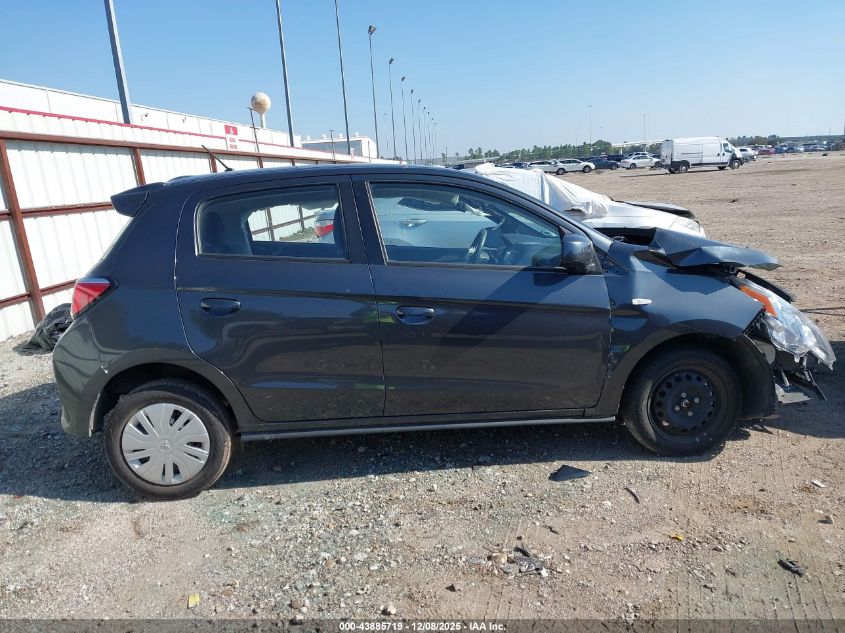 2024 Mitsubishi Mirage Es/Le VIN: ML32AUHJ9RH016581 Lot: 43885719