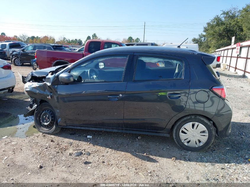 2024 Mitsubishi Mirage Es/Le VIN: ML32AUHJ9RH016581 Lot: 43885719