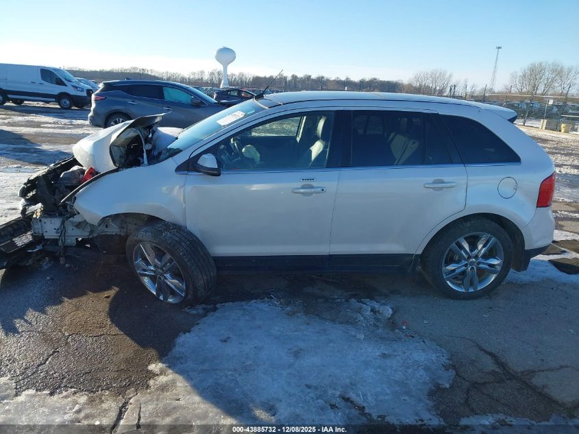 2012 Ford Edge Limited VIN: 2FMDK3K97CBA78590 Lot: 43885732