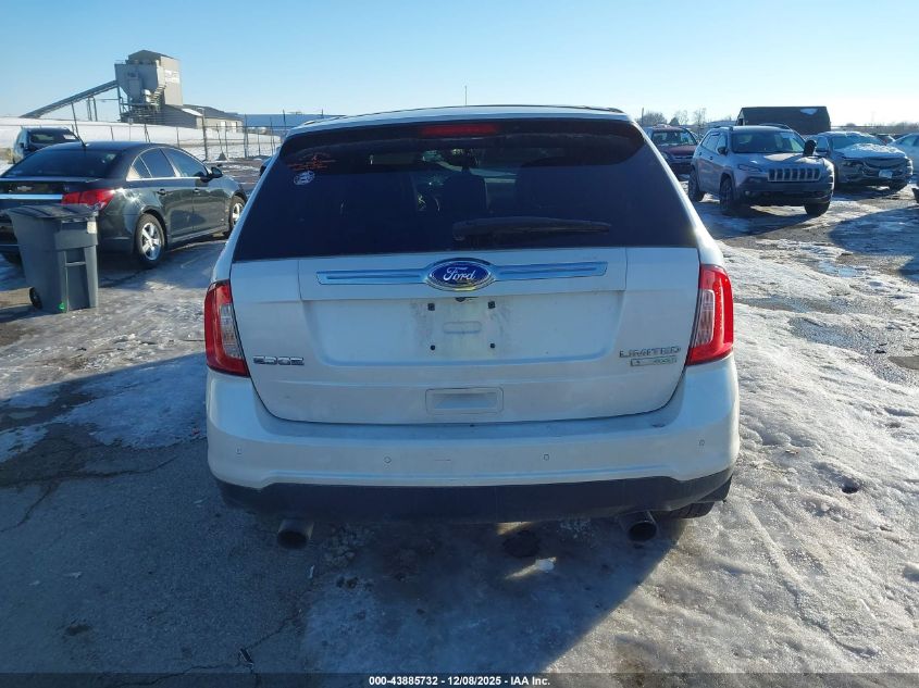 2012 Ford Edge Limited VIN: 2FMDK3K97CBA78590 Lot: 43885732