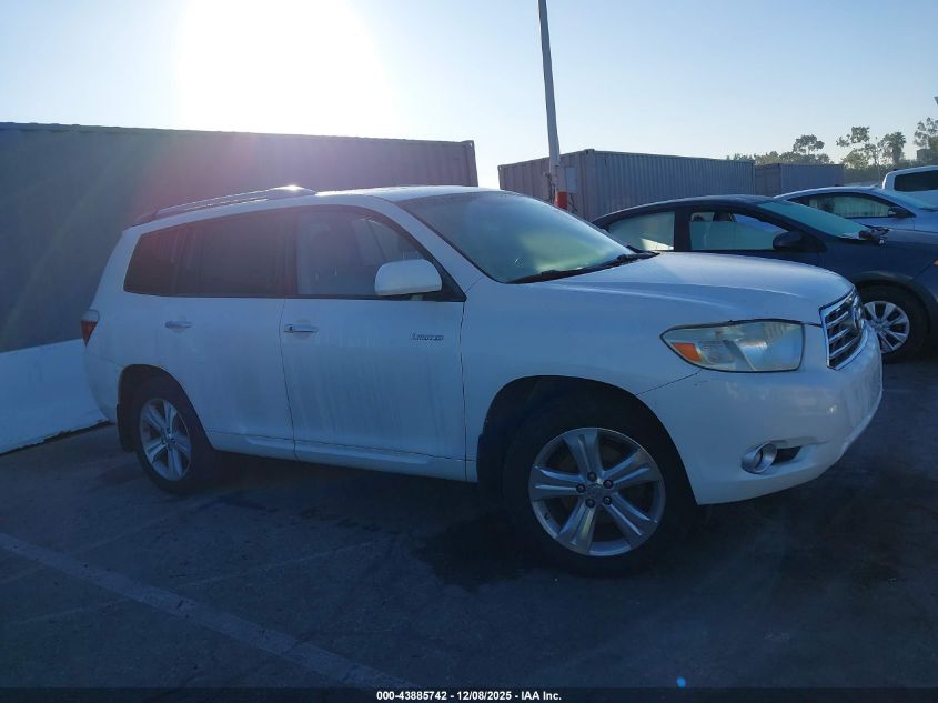 2008 Toyota Highlander Limited VIN: JTEES42A582009768 Lot: 43885742