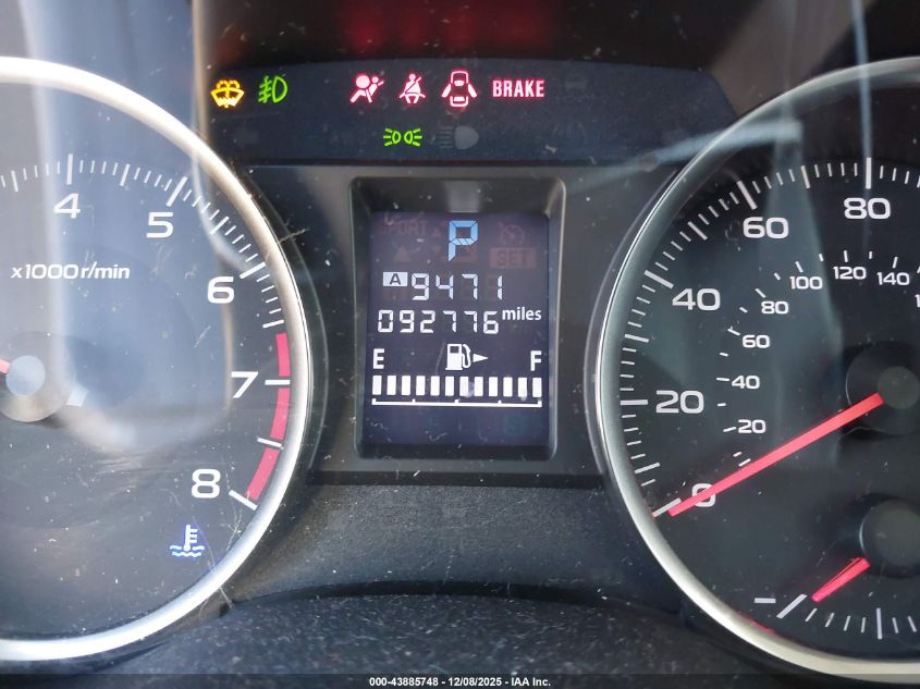 2017 Subaru Crosstrek 2.0I Premium VIN: JF2GPABC1HH251826 Lot: 43885748