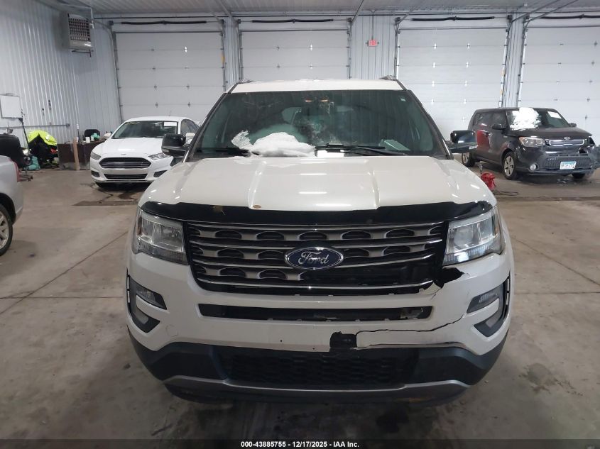 2017 Ford Explorer Xlt VIN: 1FM5K8D84HGD41401 Lot: 43885755