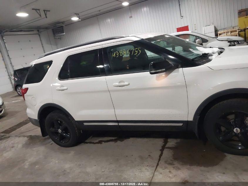 2017 Ford Explorer Xlt VIN: 1FM5K8D84HGD41401 Lot: 43885755