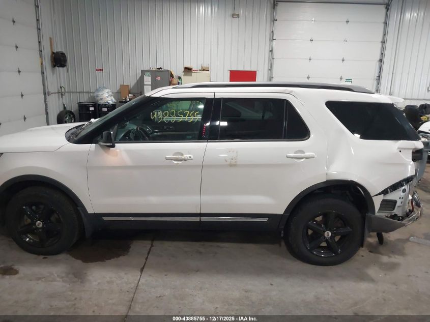 2017 Ford Explorer Xlt VIN: 1FM5K8D84HGD41401 Lot: 43885755