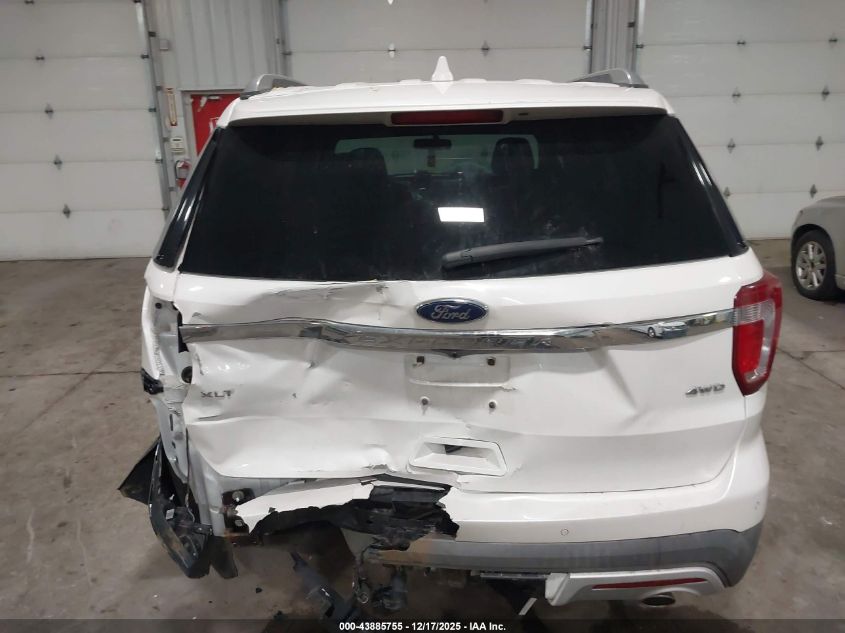 2017 Ford Explorer Xlt VIN: 1FM5K8D84HGD41401 Lot: 43885755