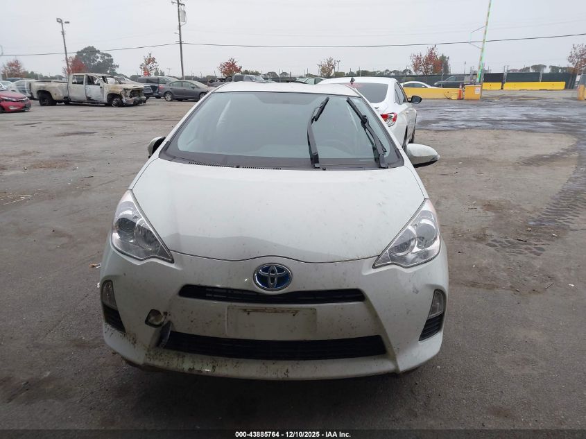 2014 Toyota Prius C Three VIN: JTDKDTB30E1061548 Lot: 43885764