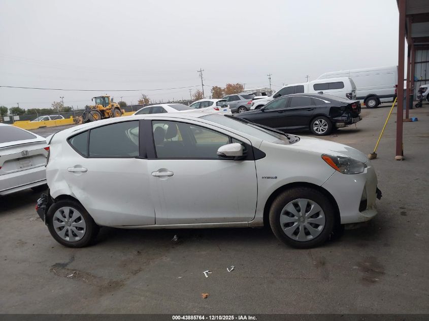 2014 Toyota Prius C Three VIN: JTDKDTB30E1061548 Lot: 43885764