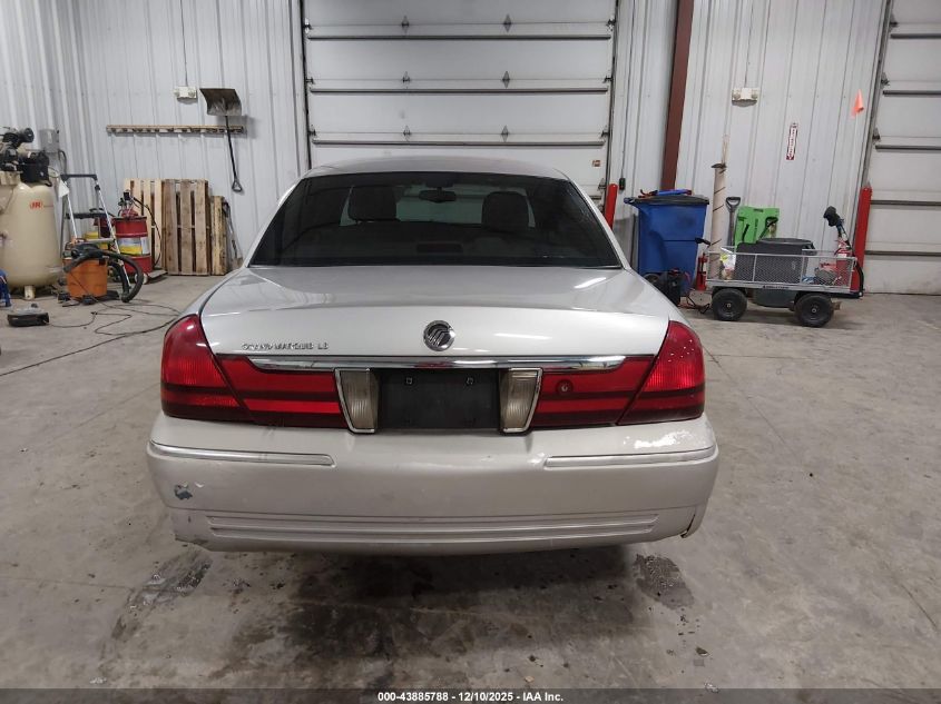 2003 Mercury Grand Marquis Ls VIN: 2MEFM75W13X687482 Lot: 43885788
