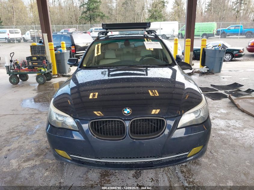2008 BMW 535Xi VIN: WBAPT73578CX00188 Lot: 43885790