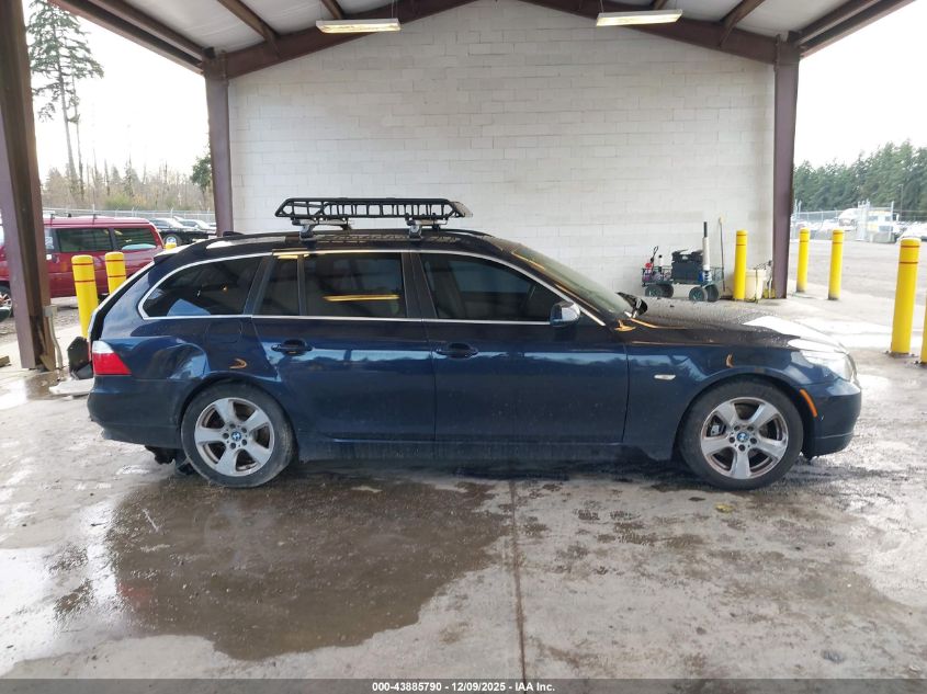 2008 BMW 535Xi VIN: WBAPT73578CX00188 Lot: 43885790