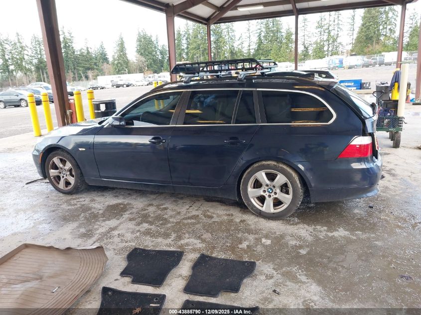 2008 BMW 535Xi VIN: WBAPT73578CX00188 Lot: 43885790