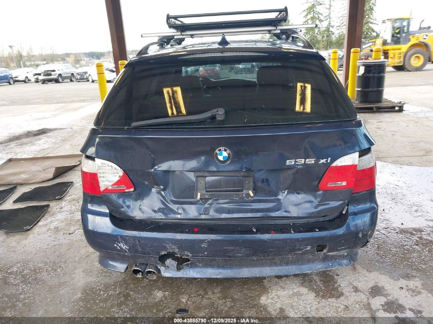 2008 BMW 535Xi VIN: WBAPT73578CX00188 Lot: 43885790