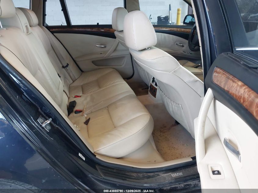 2008 BMW 535Xi VIN: WBAPT73578CX00188 Lot: 43885790
