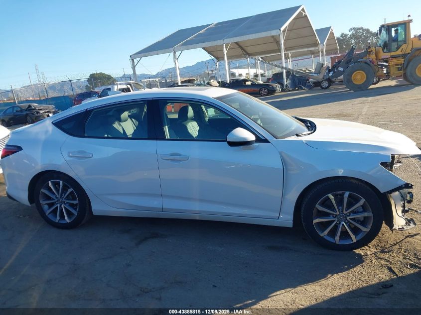 2025 Acura Integra VIN: 19UDE4H20SA017461 Lot: 43885815