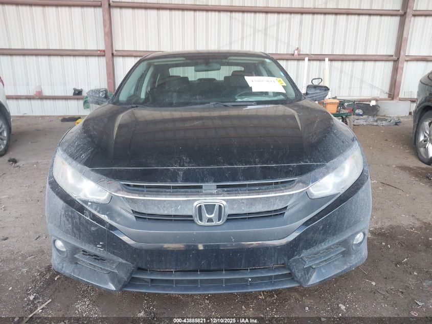 2017 Honda Civic Ex-T VIN: 19XFC1F34HE025883 Lot: 43885821