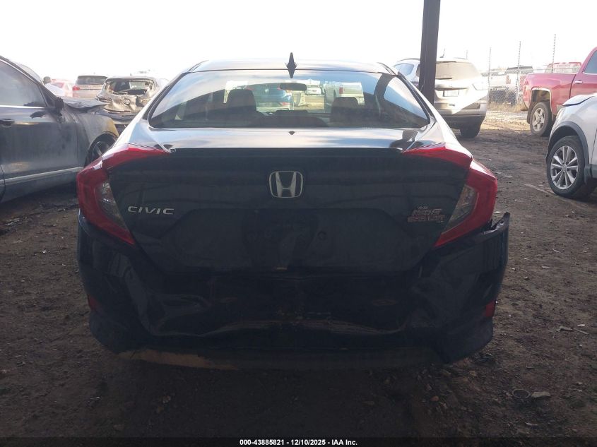 2017 Honda Civic Ex-T VIN: 19XFC1F34HE025883 Lot: 43885821