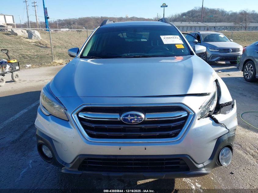 2019 Subaru Outback 2.5I Premium VIN: 4S4BSAFC3K3366445 Lot: 43885844