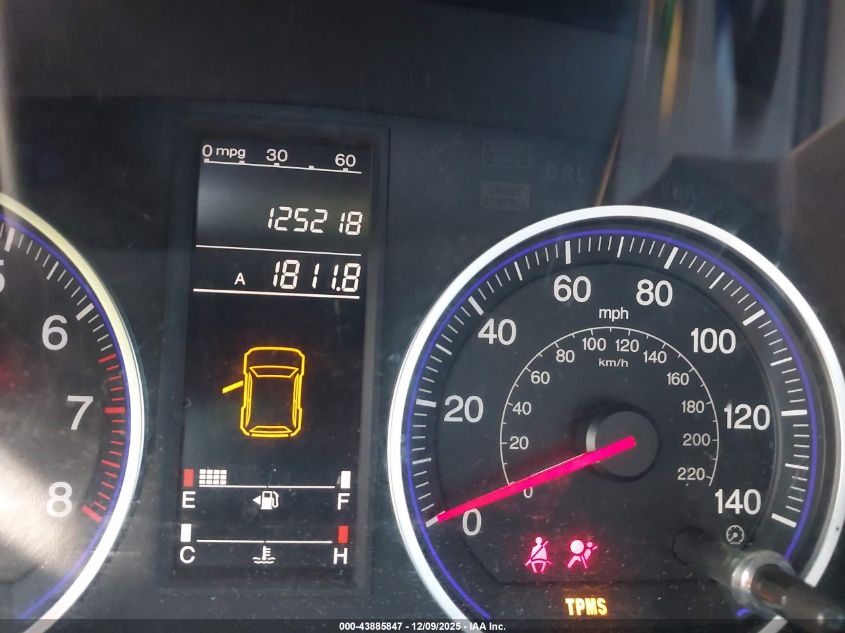 2009 Honda Cr-V Lx VIN: 3CZRE38389G705432 Lot: 43885847