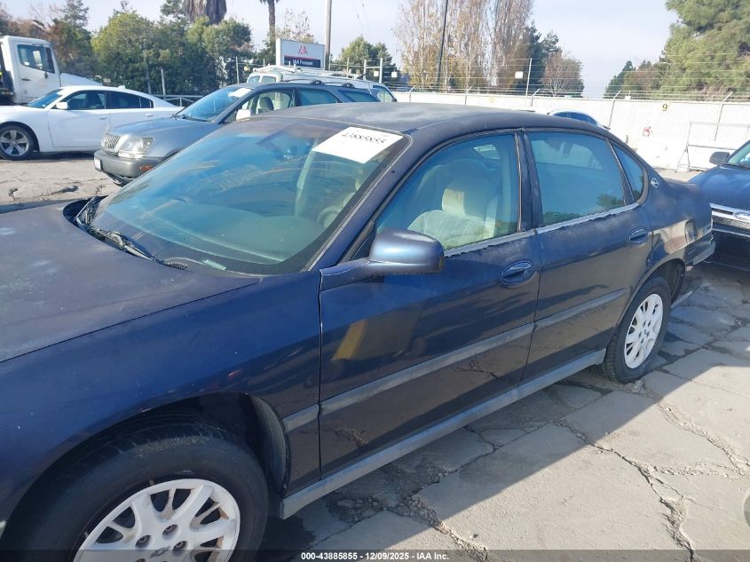 2000 Chevrolet Impala VIN: 2G1WF52E9Y9127466 Lot: 43885855