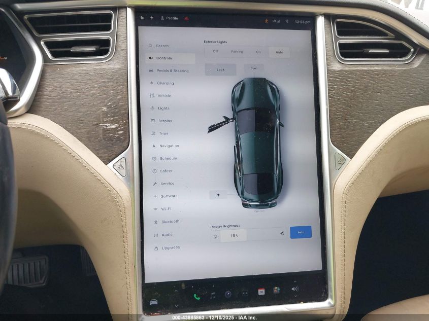 2013 Tesla Model S VIN: 5YJSA1CN0DFP12602 Lot: 43885863