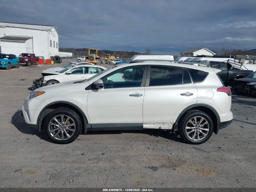 2017 Toyota Rav4 Limited VIN: 2T3DFREV2HW602172 Lot: 43885875