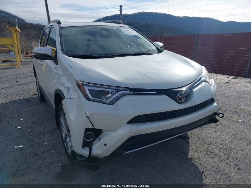 2017 Toyota Rav4 Limited VIN: 2T3DFREV2HW602172 Lot: 43885875
