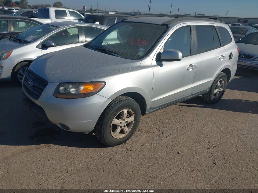 2008 Hyundai Santa Fe Gls VIN: 5NMSG13D68H154233 Lot: 43885881