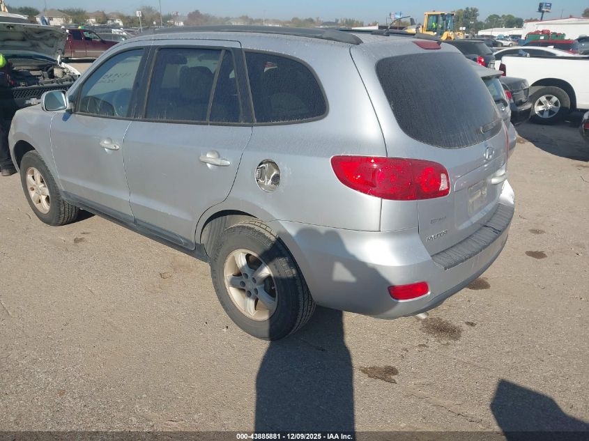 2008 Hyundai Santa Fe Gls VIN: 5NMSG13D68H154233 Lot: 43885881