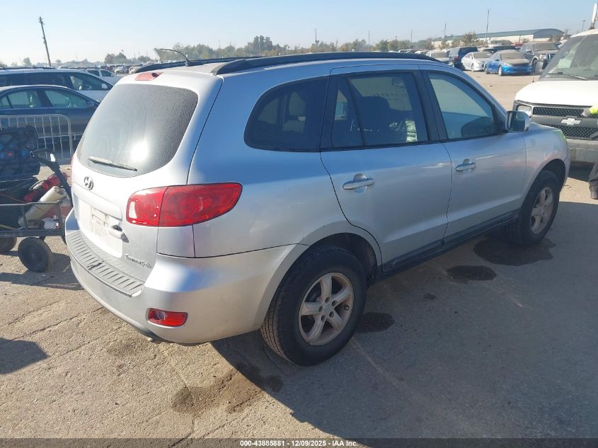 2008 Hyundai Santa Fe Gls VIN: 5NMSG13D68H154233 Lot: 43885881