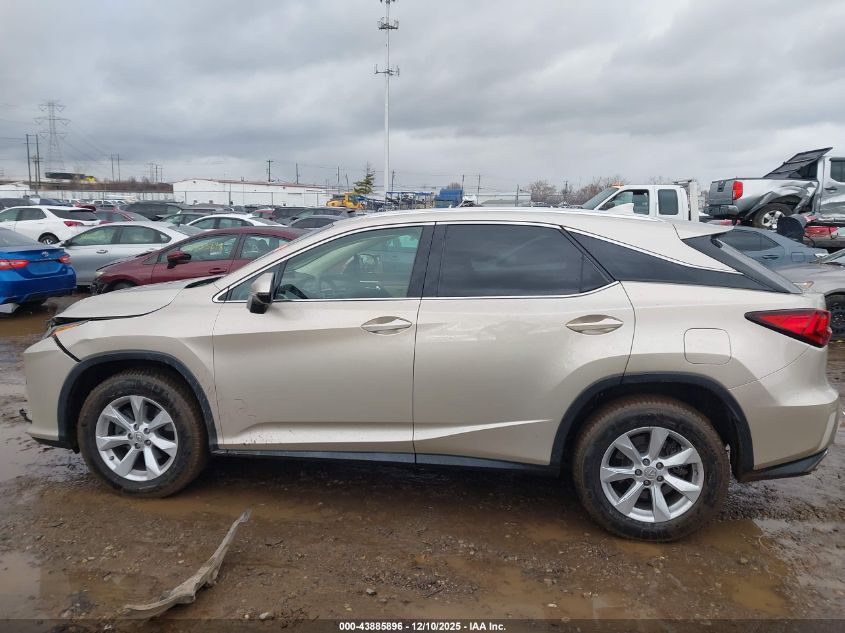 2016 Lexus Rx 350/Base/F Sport VIN: 2T2BZMCA4GC033525 Lot: 43885896