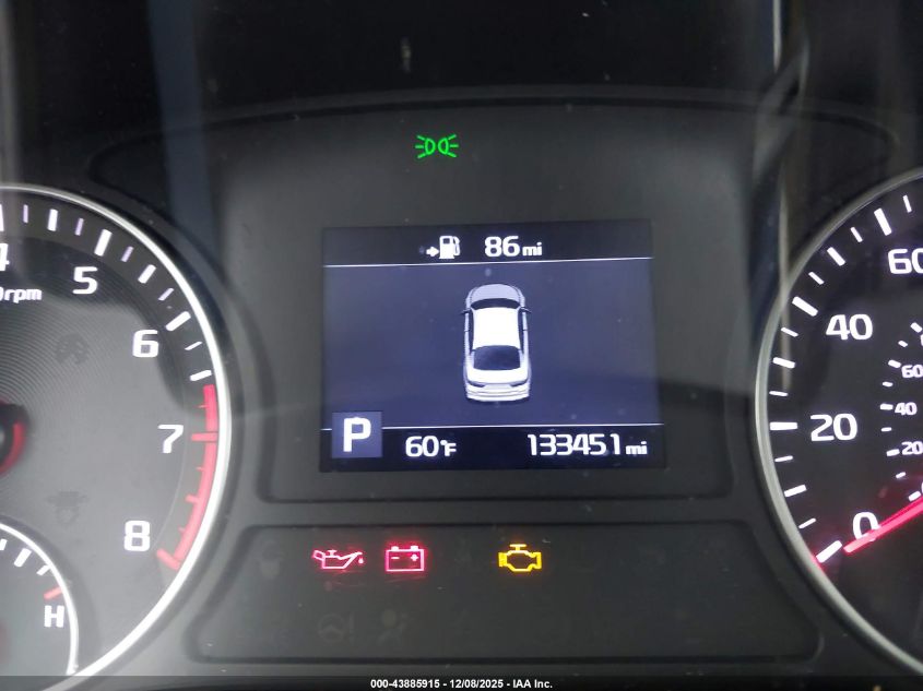 2019 Kia Optima Lx VIN: 5XXGT4L37KG339245 Lot: 43885915