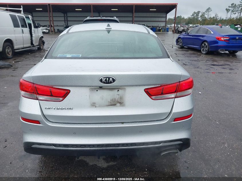 2019 Kia Optima Lx VIN: 5XXGT4L37KG339245 Lot: 43885915
