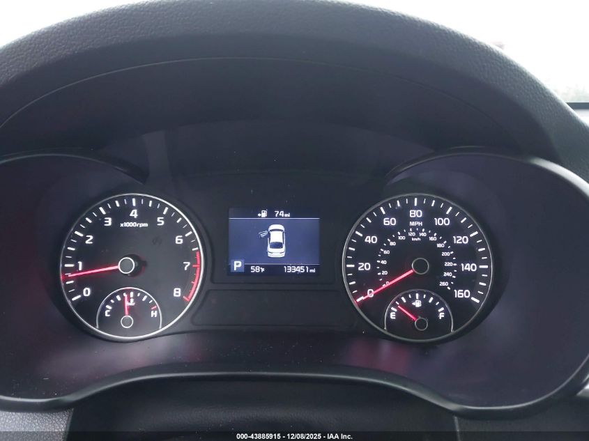 2019 Kia Optima Lx VIN: 5XXGT4L37KG339245 Lot: 43885915