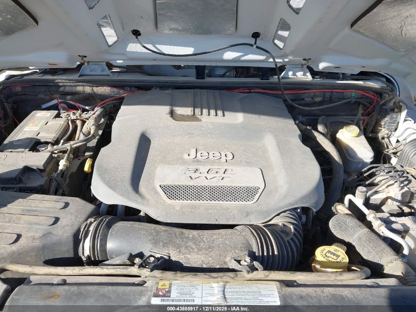 2012 Jeep Wrangler Unlimited Sahara VIN: 1C4BJWEG9CL129694 Lot: 43885917